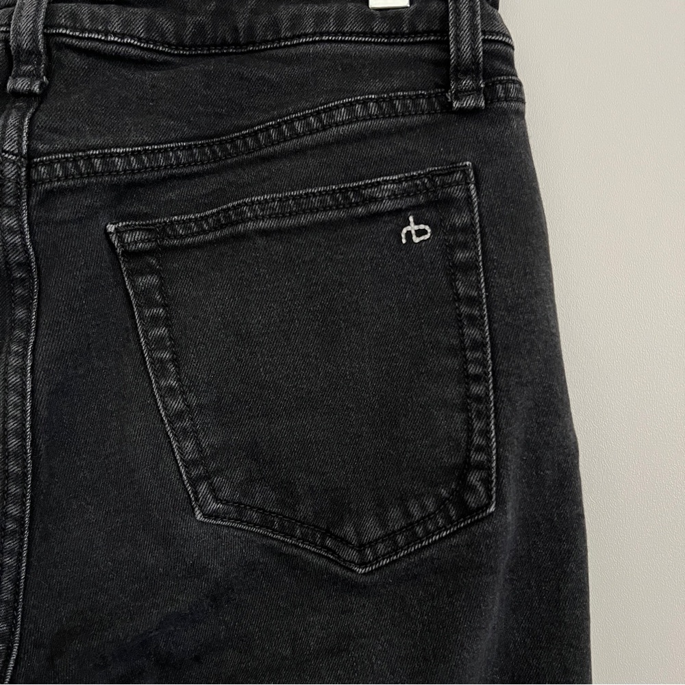 Rag & Bone Fit 3 Athletic Denim Jeans Black Faded Wash-Men’s Size 29x32 - Picture 6 of 8